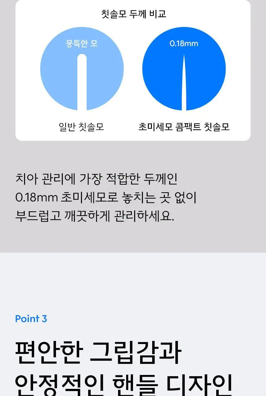 [치약3개입증정] 생활공작소 초미세모 콤팩트 칫솔 24P 상세페이지 14